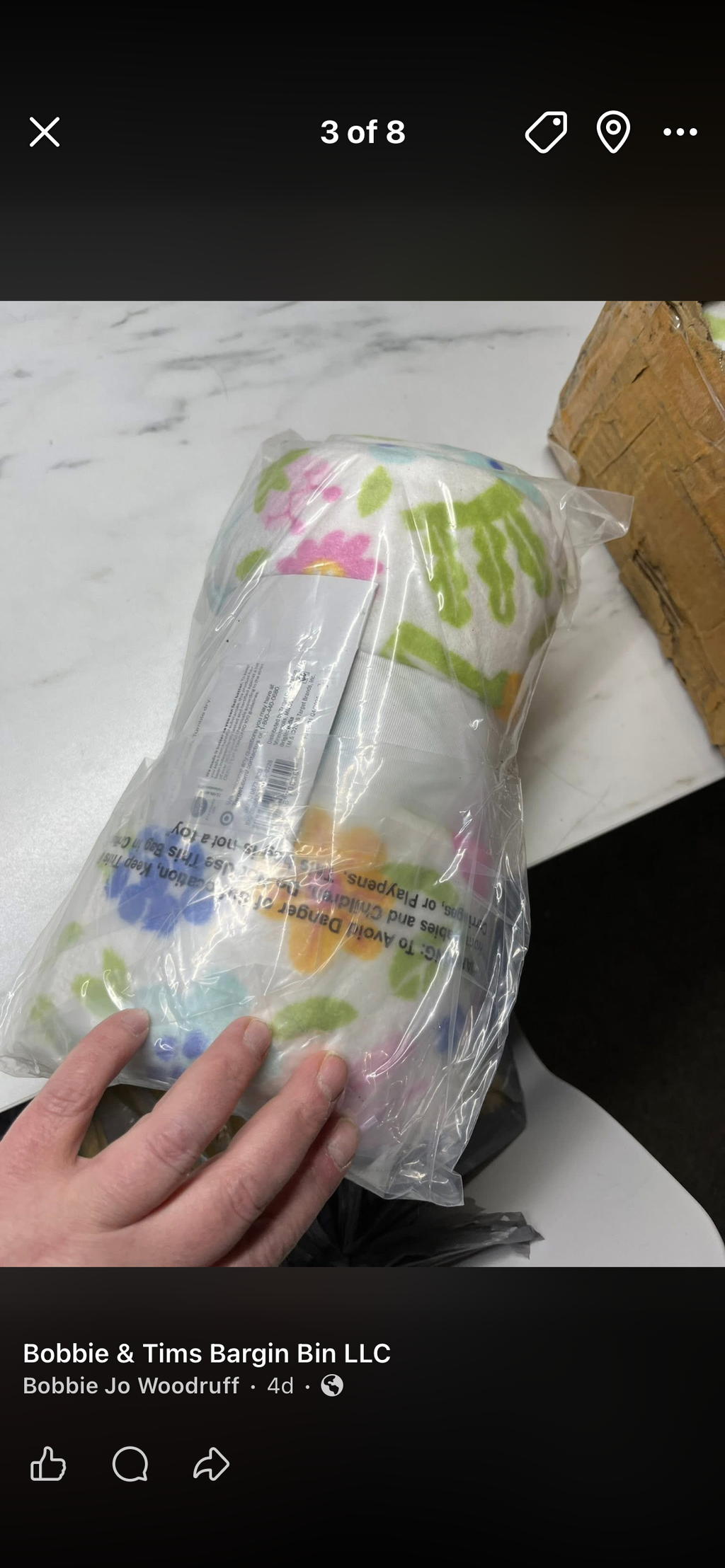 Spring Throw Blanket