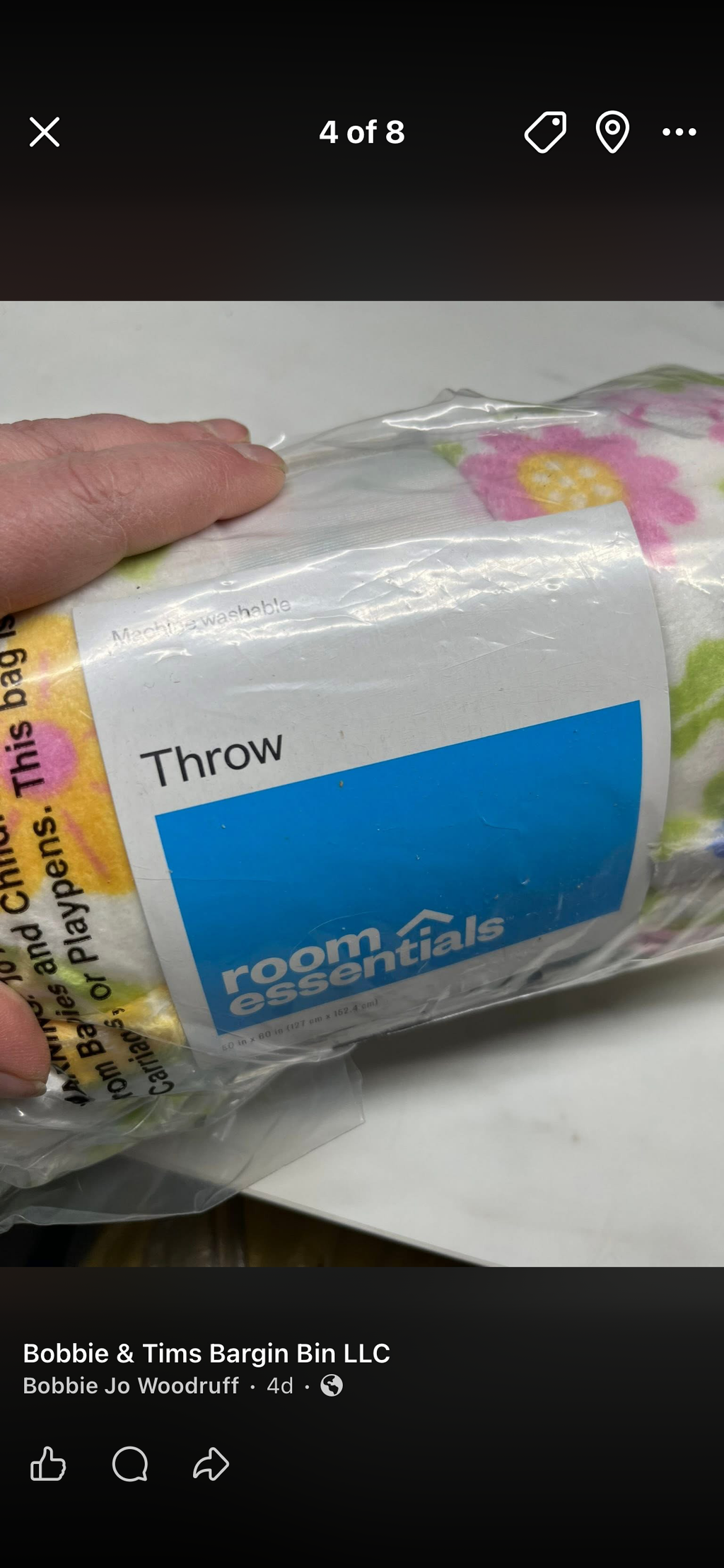Spring Throw Blanket