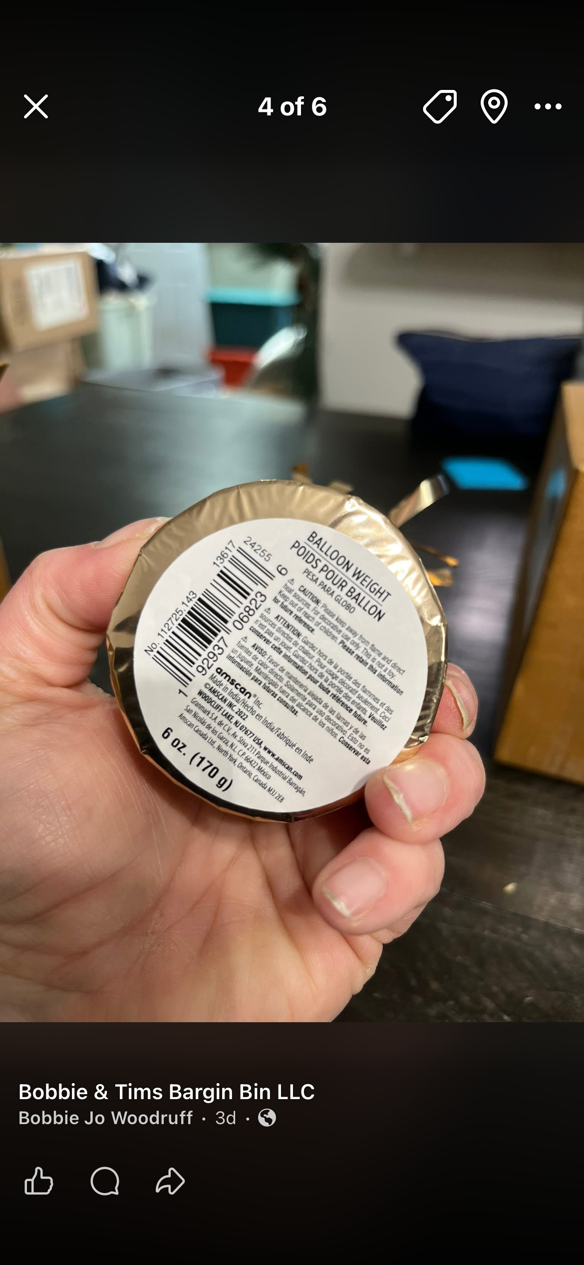 Balloon Weight