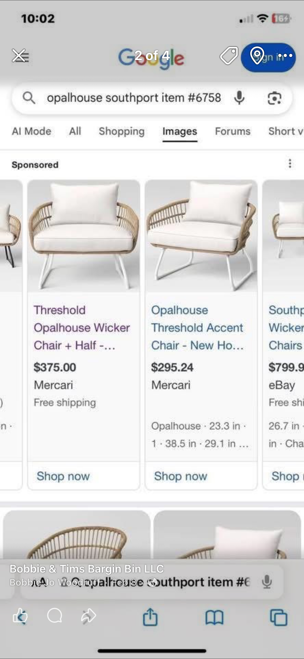 Patio Chair From Opalhouse