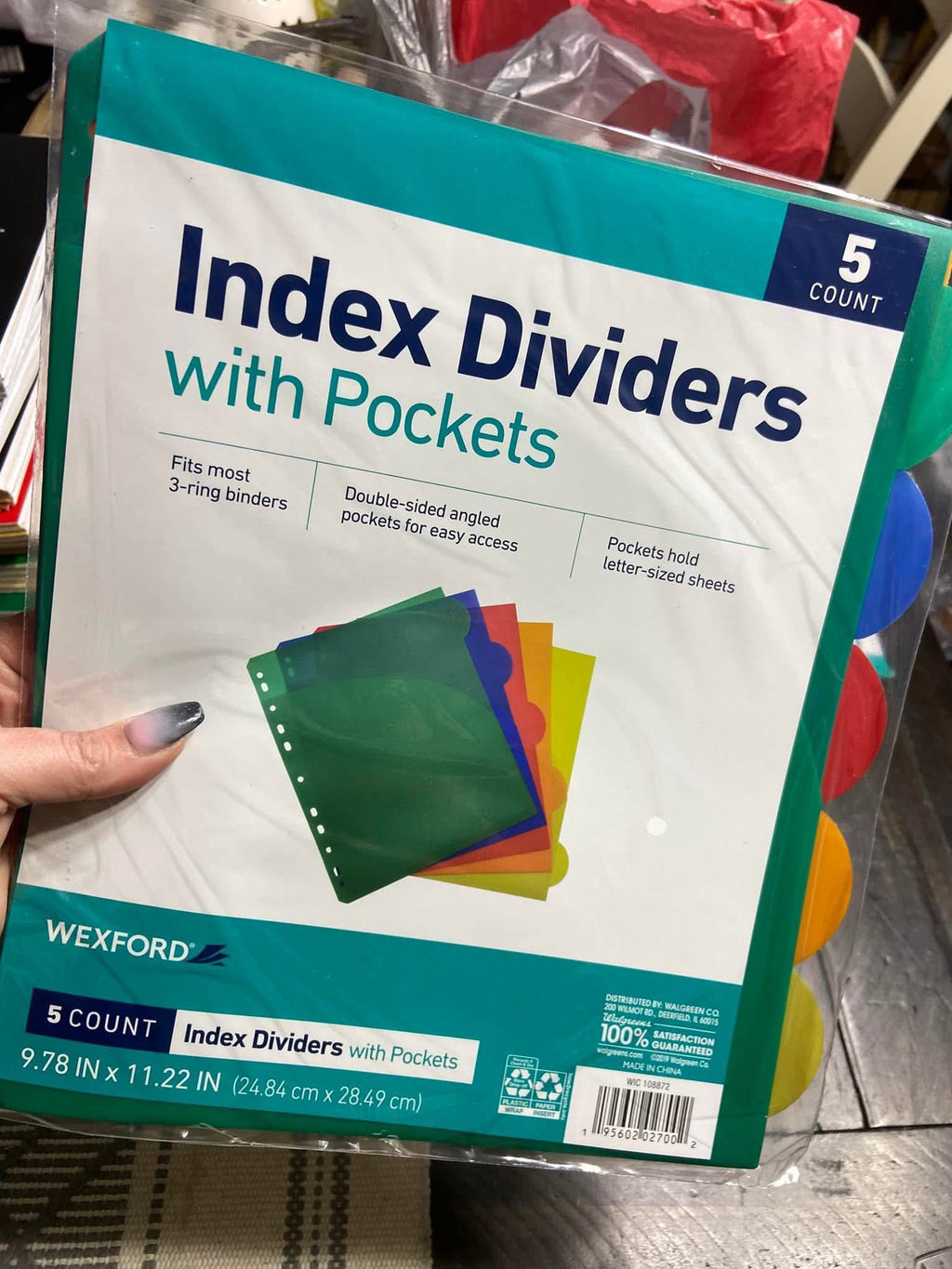 5CT Index Dividers