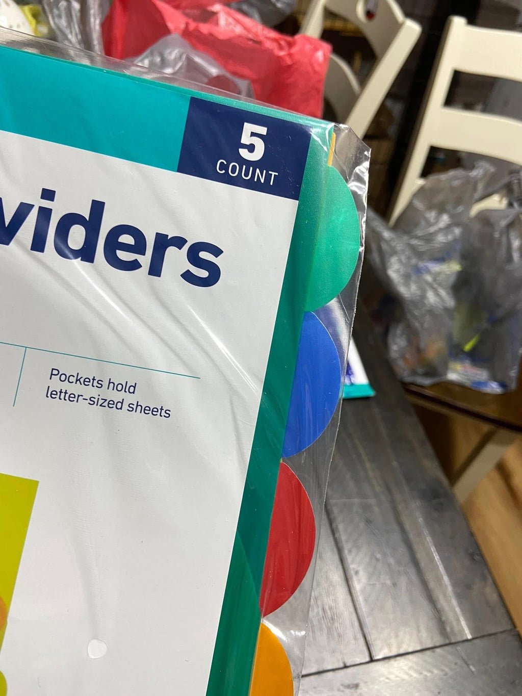 5CT Index Dividers