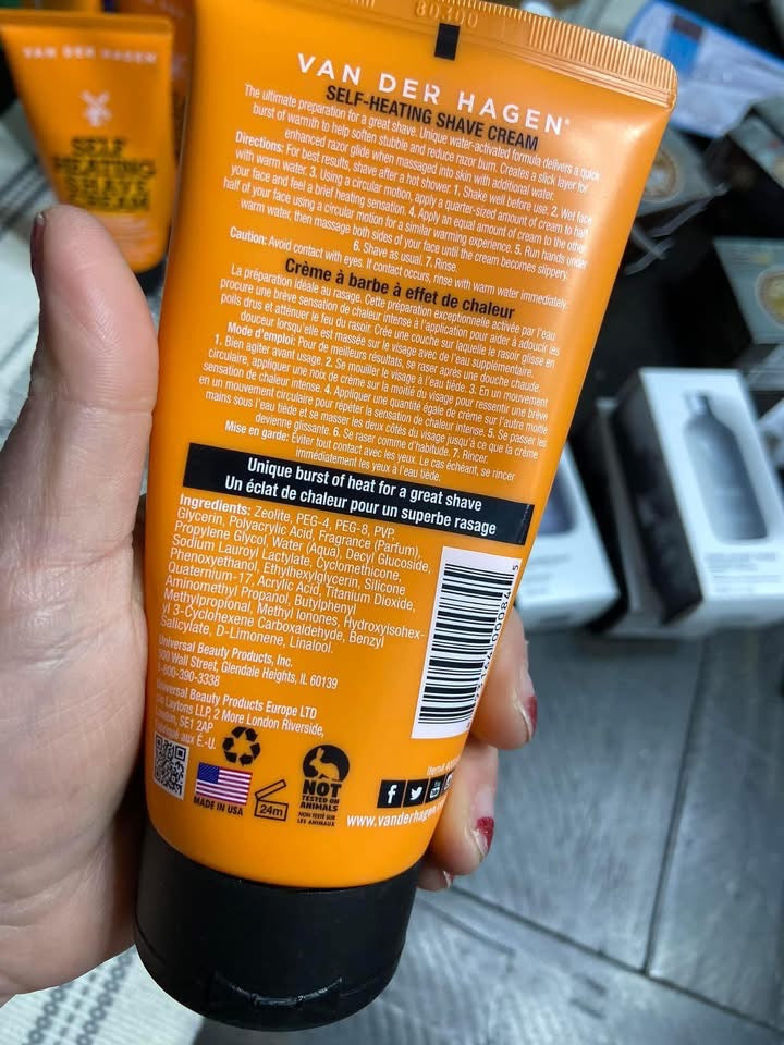 Van Der Hagen Self Heating Shave Cream