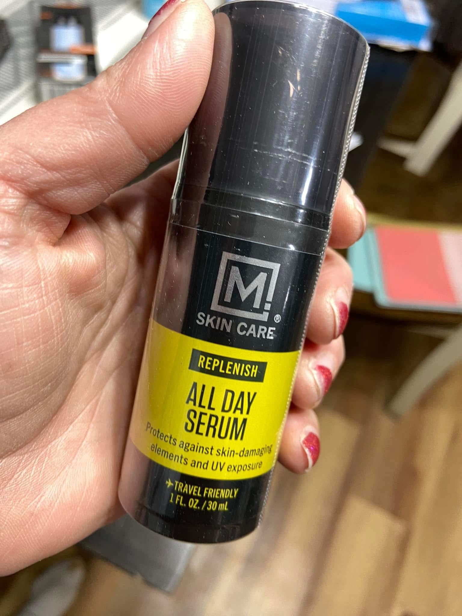 M. Skin Care Replenish All Day Facial Serum for Men