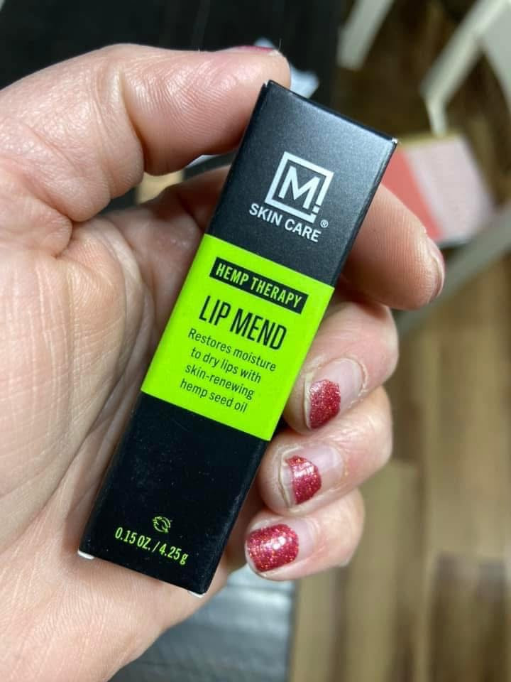 M. Skin Care Hemp Therapy Lip Mend Balm for Men,