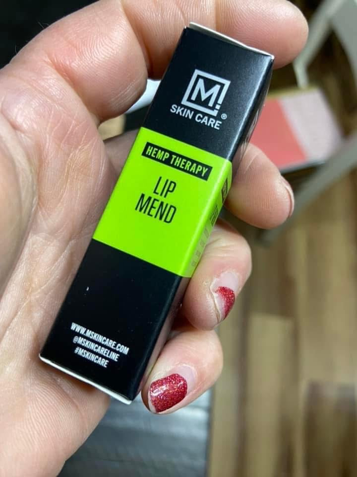 M. Skin Care Hemp Therapy Lip Mend Balm for Men,