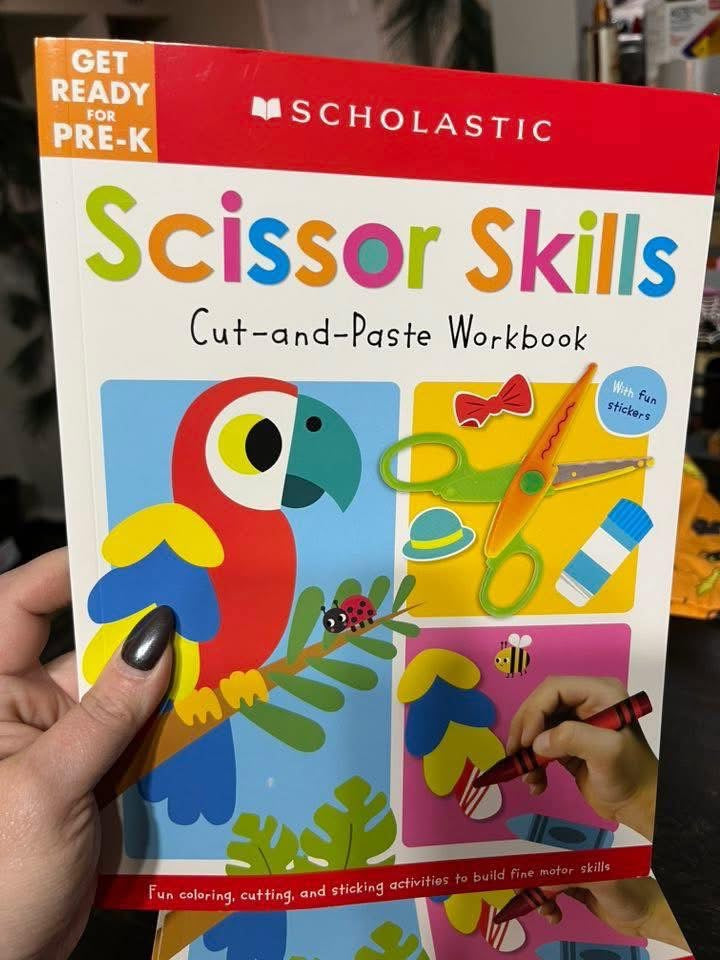 Pre K Scissor Skills Workbook