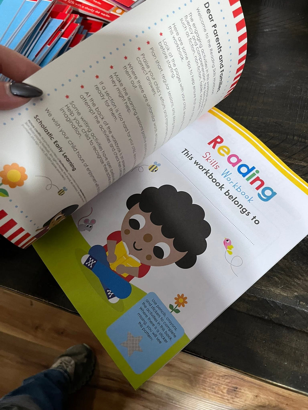 Grade 1 Reading Skills Workbook
