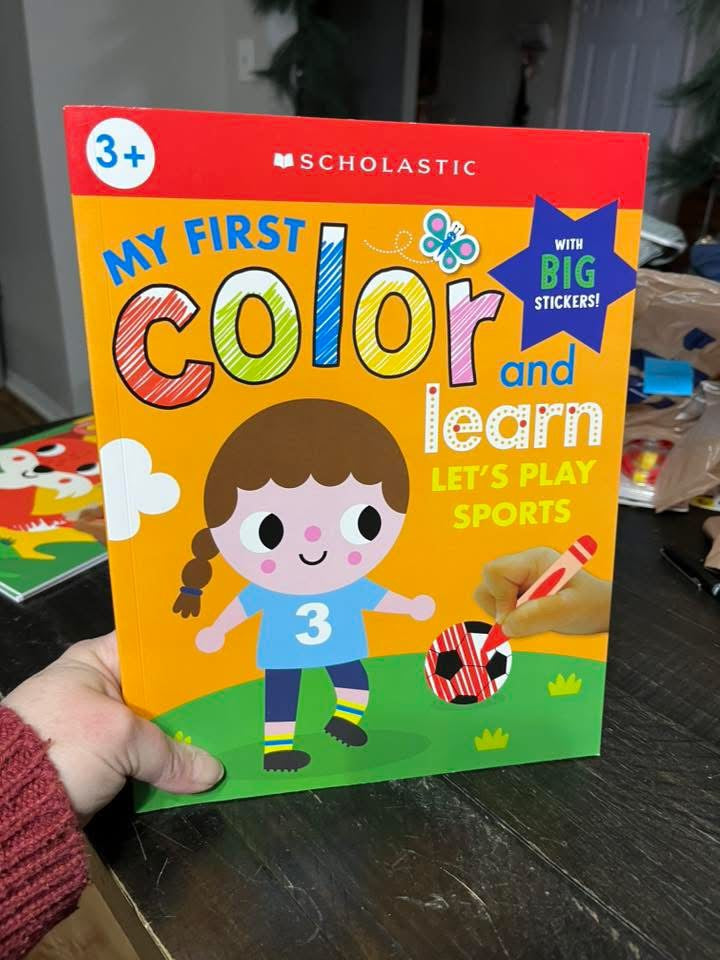 My First Color & Learn Workbook