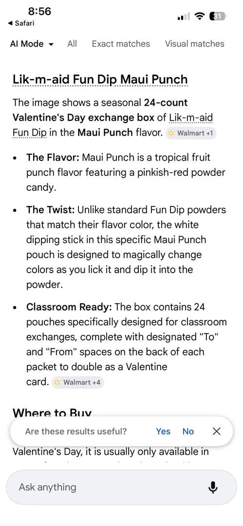 Fun Dip Maui Punch