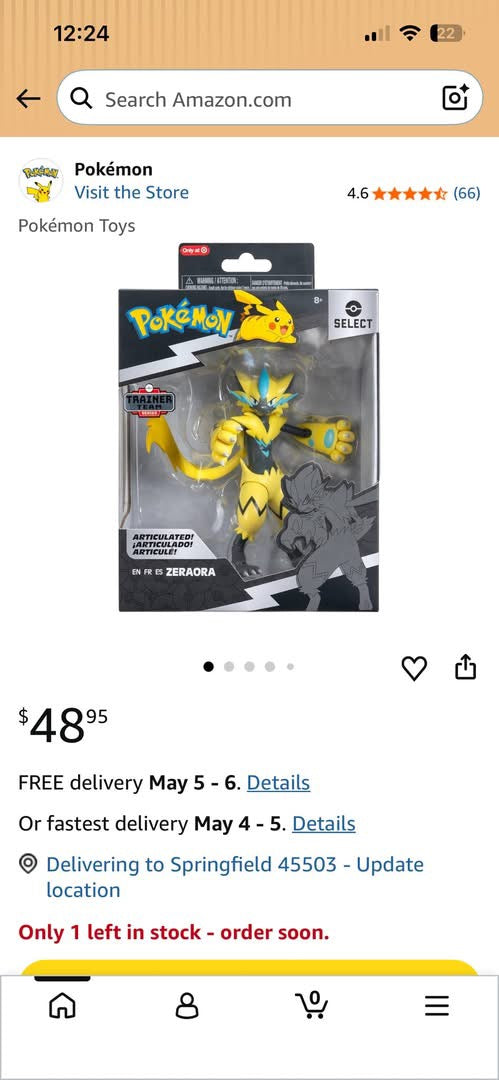 Pokémon Select - EN FR ES Zeraora