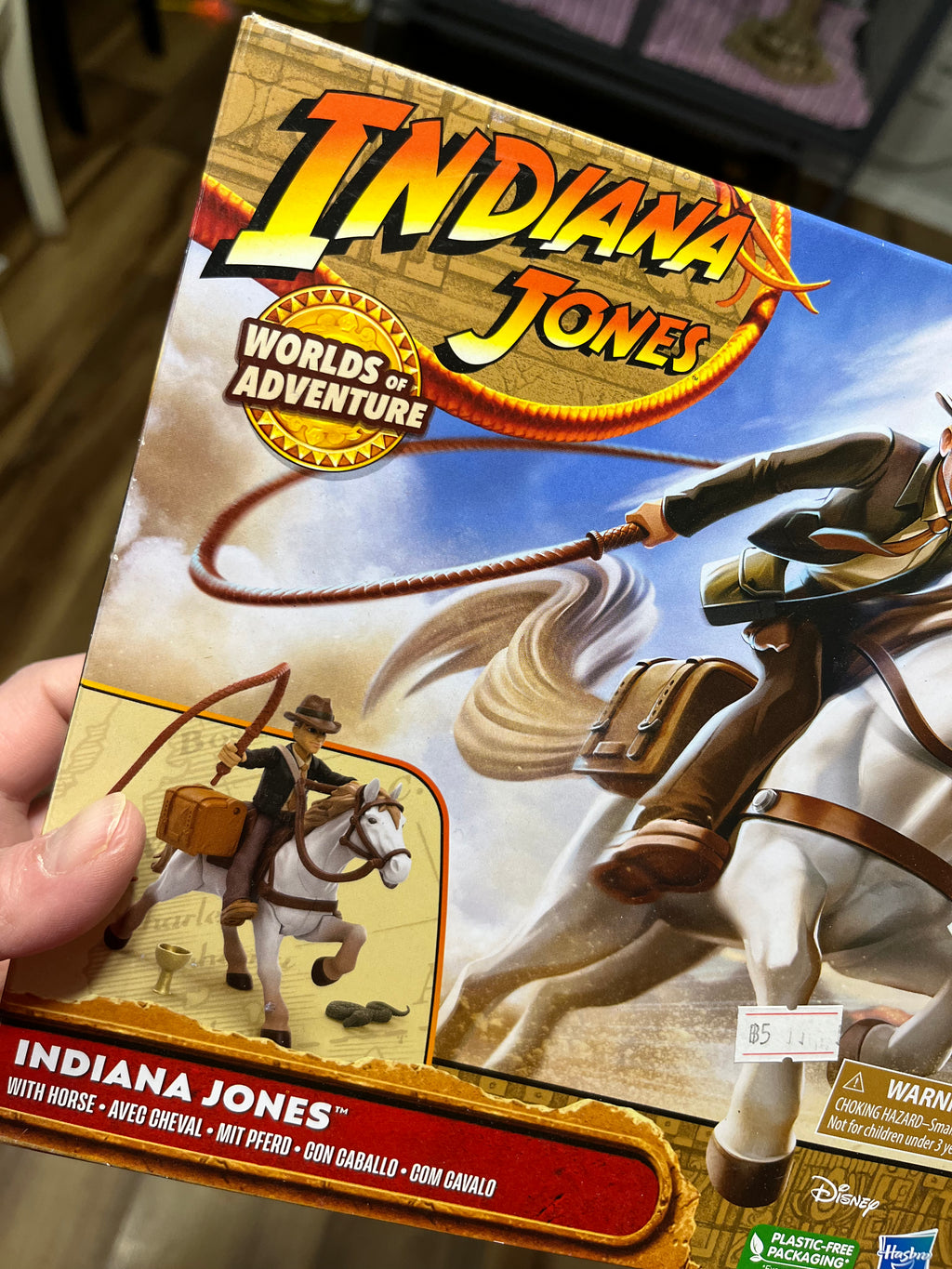 Indiana Jones Worlds of Adventure with Horse Action Figure Set