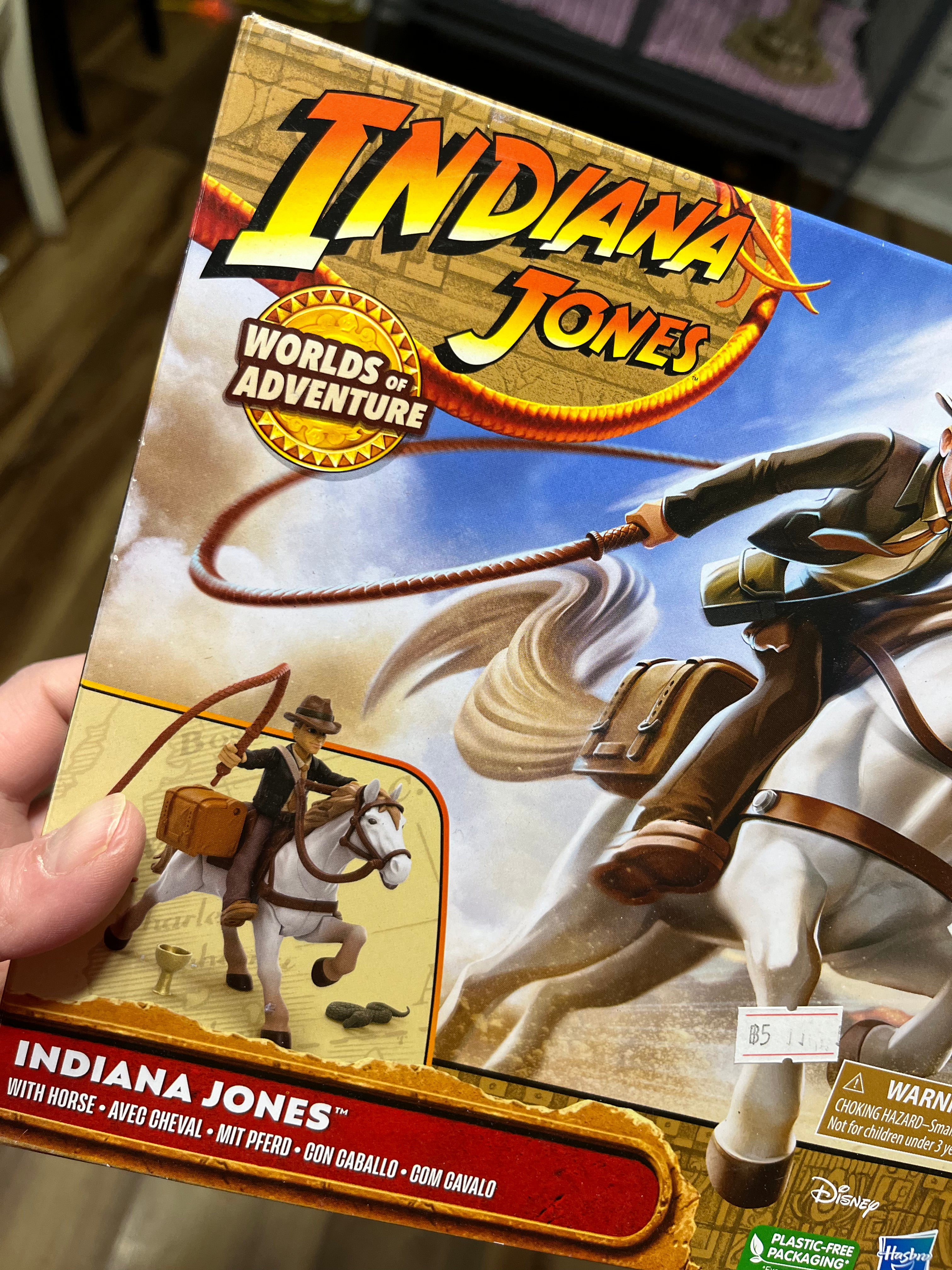 Indiana Jones Worlds of Adventure with Horse Action Figure Set