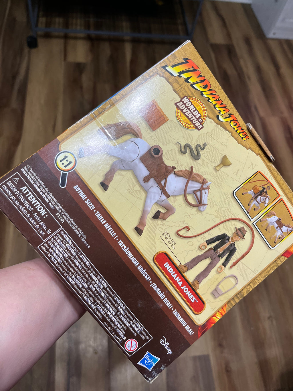 Indiana Jones Worlds of Adventure with Horse Action Figure Set