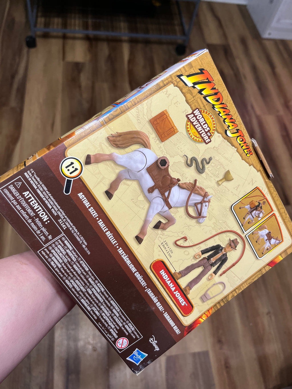 Indiana Jones Worlds of Adventure with Horse Action Figure Set