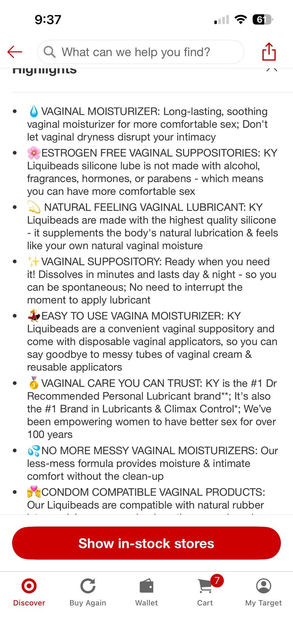 KY Liquibeads