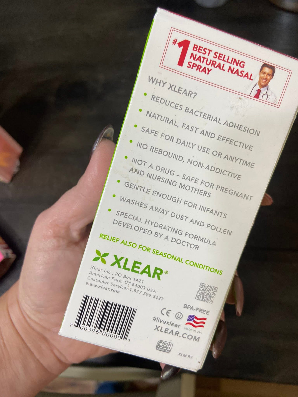 Xlear Natural Saline Nasal Spray