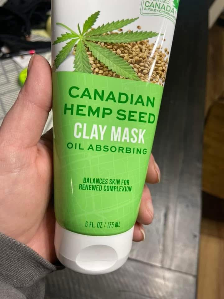 Canadian Hemp Seed Clay Mask