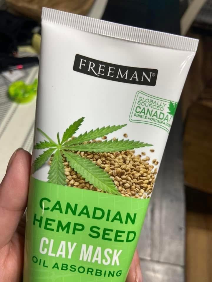 Canadian Hemp Seed Clay Mask