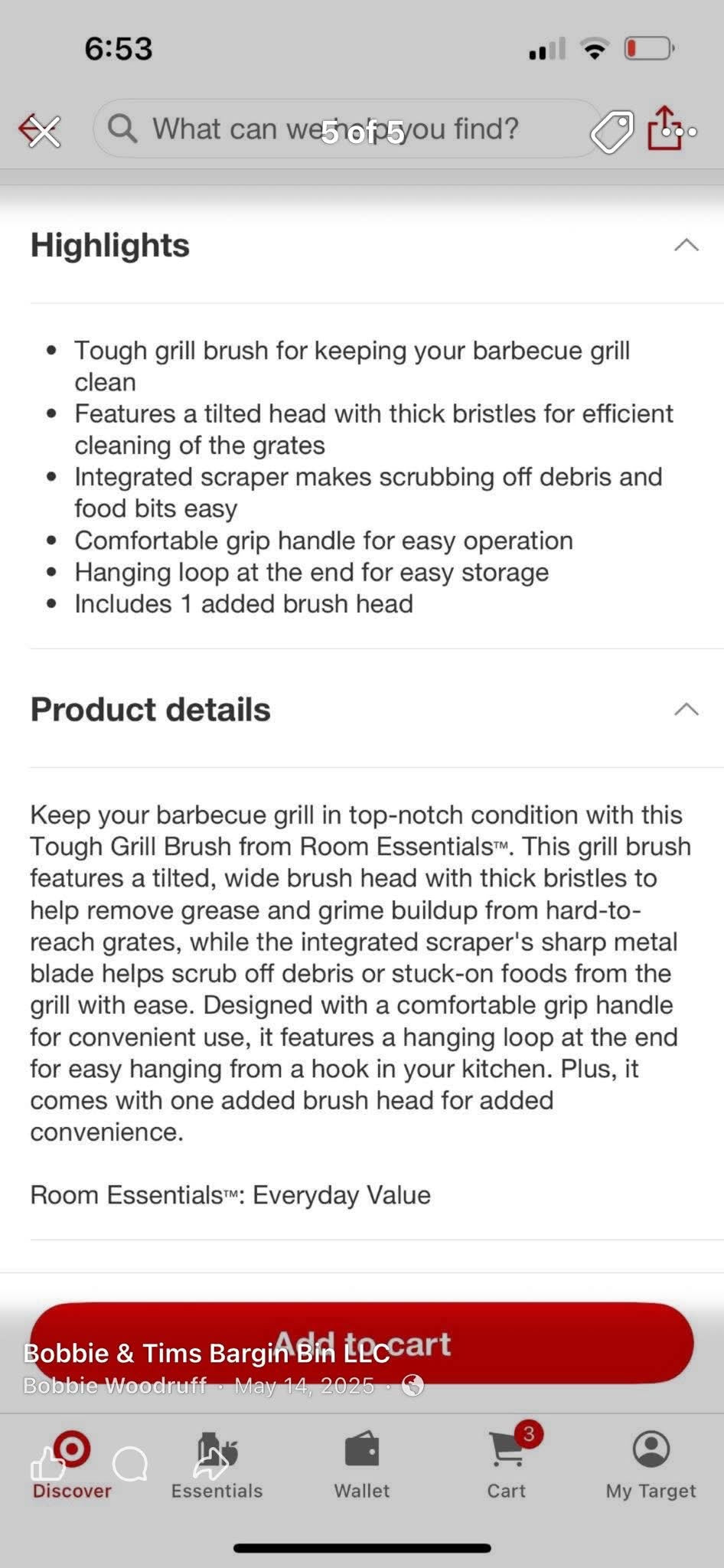 Grill Brush