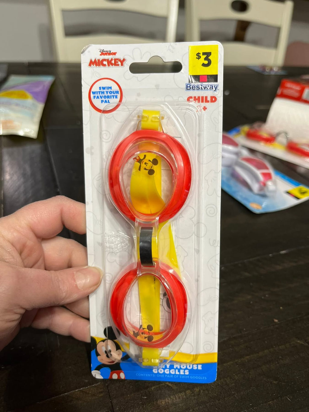 Mickey Swim Goggles