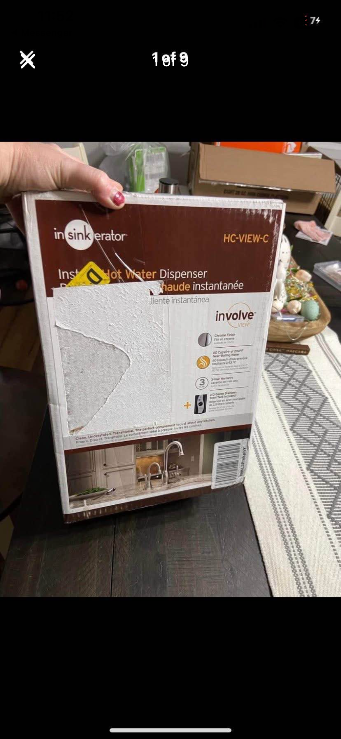 InSinkErator View Instant Hot & Cold Water Dispenser System