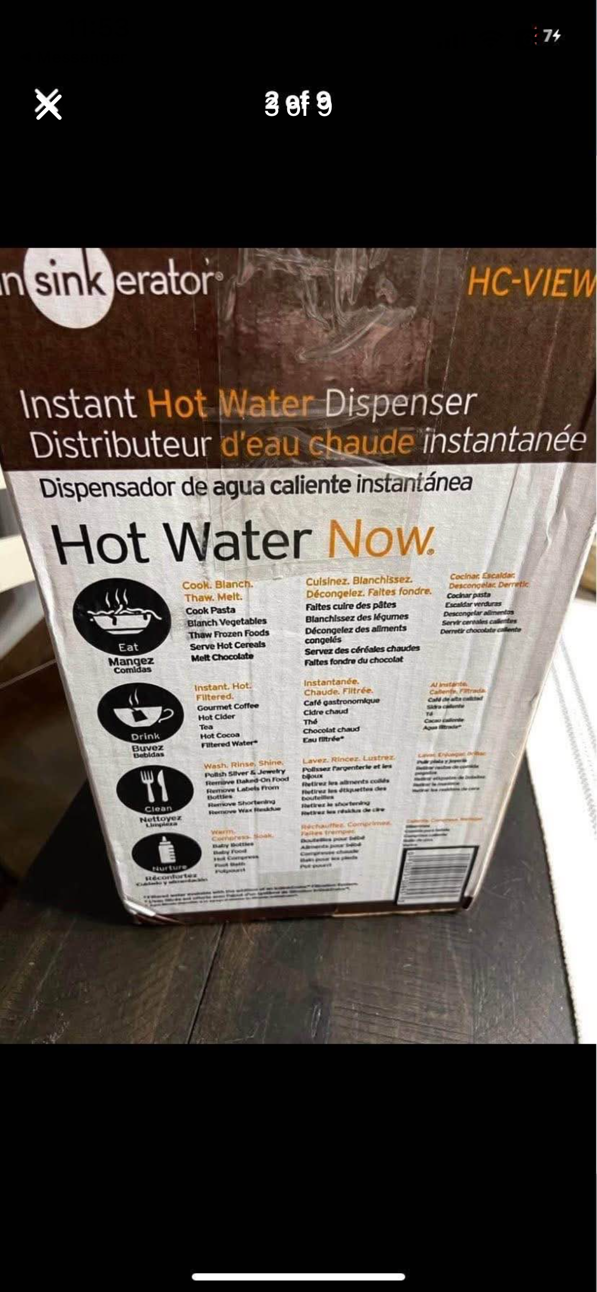 InSinkErator View Instant Hot & Cold Water Dispenser System