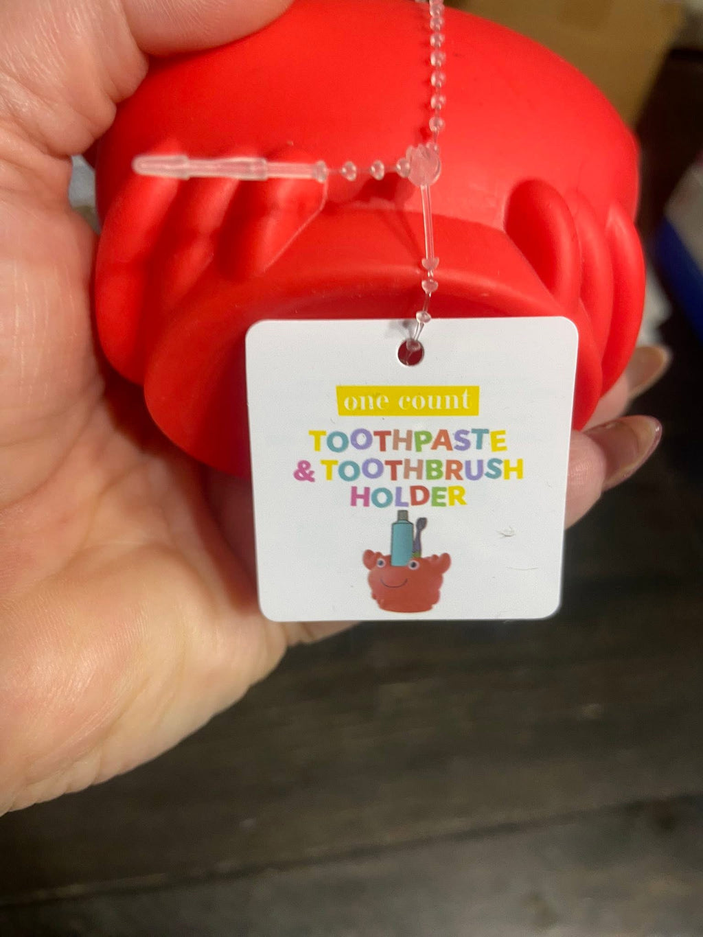 Toothbrush & Toothpaste Holder