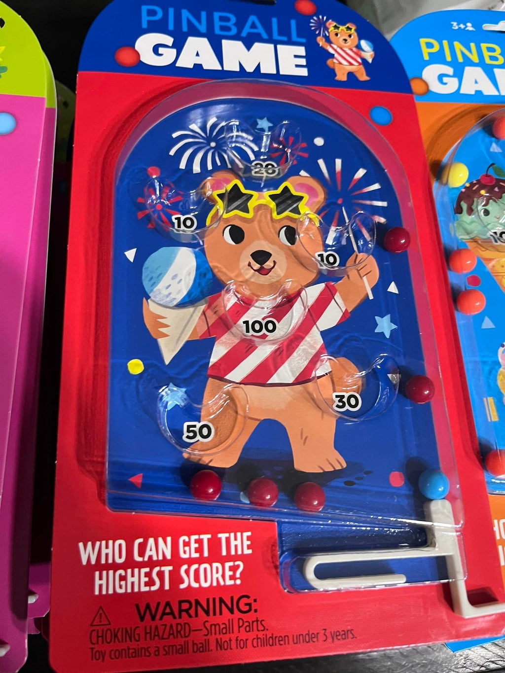 4th of July Pin Ball Game