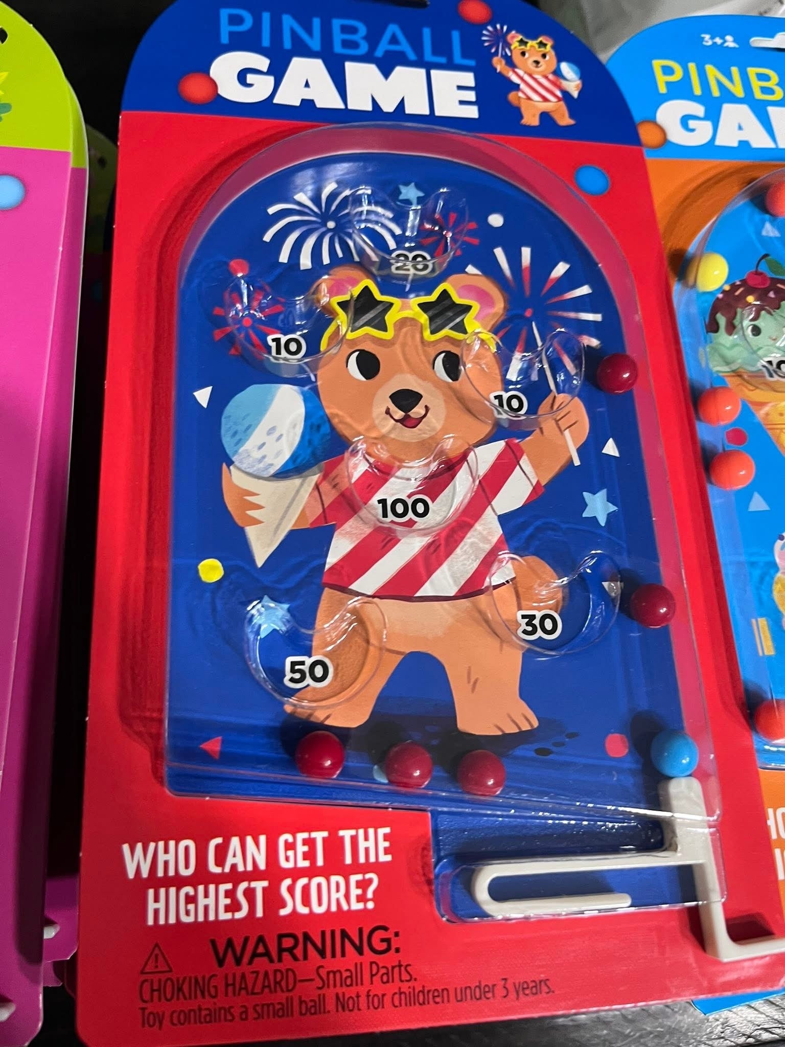 4th of July Pin Ball Game
