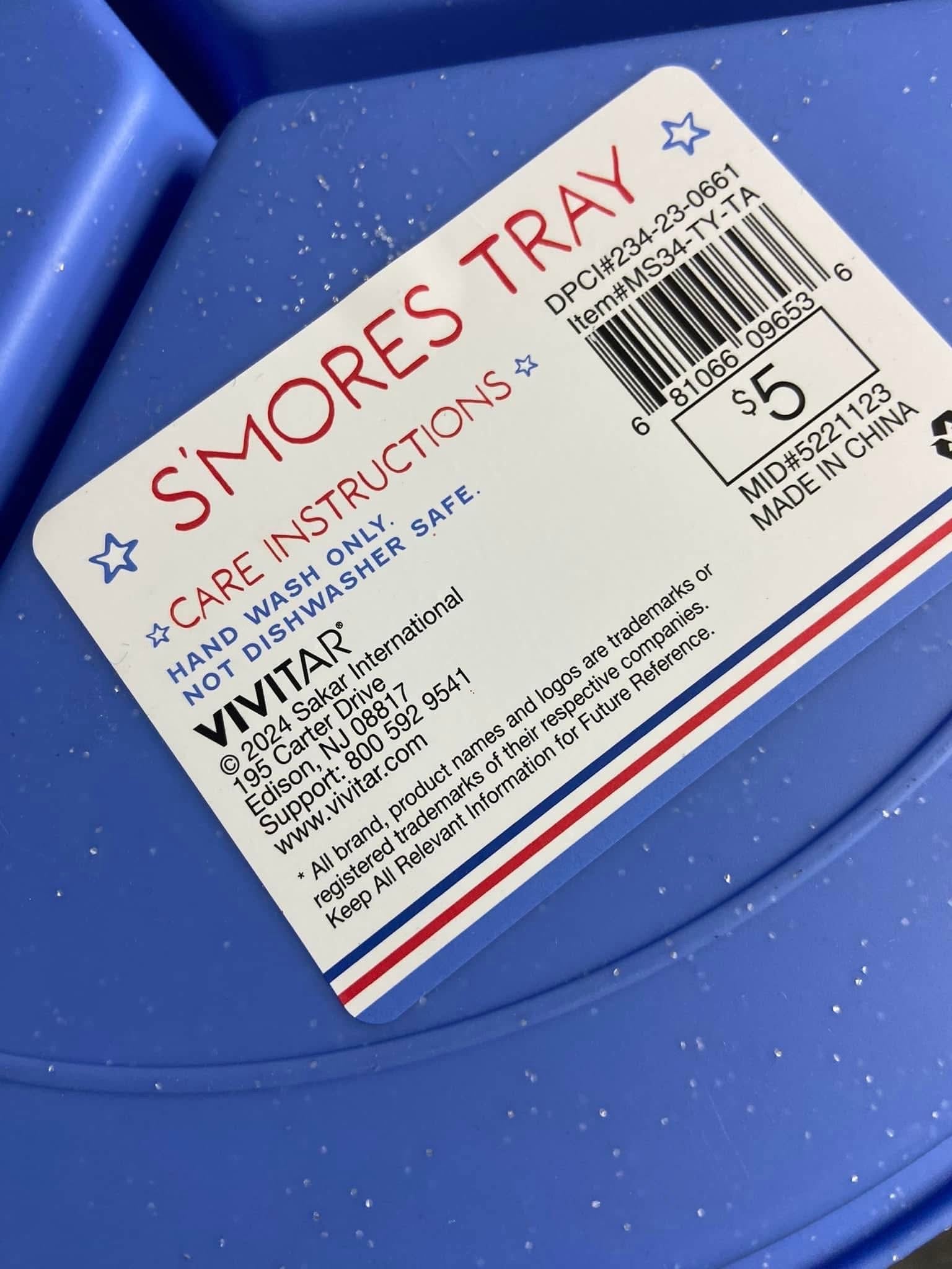 Smores Tray