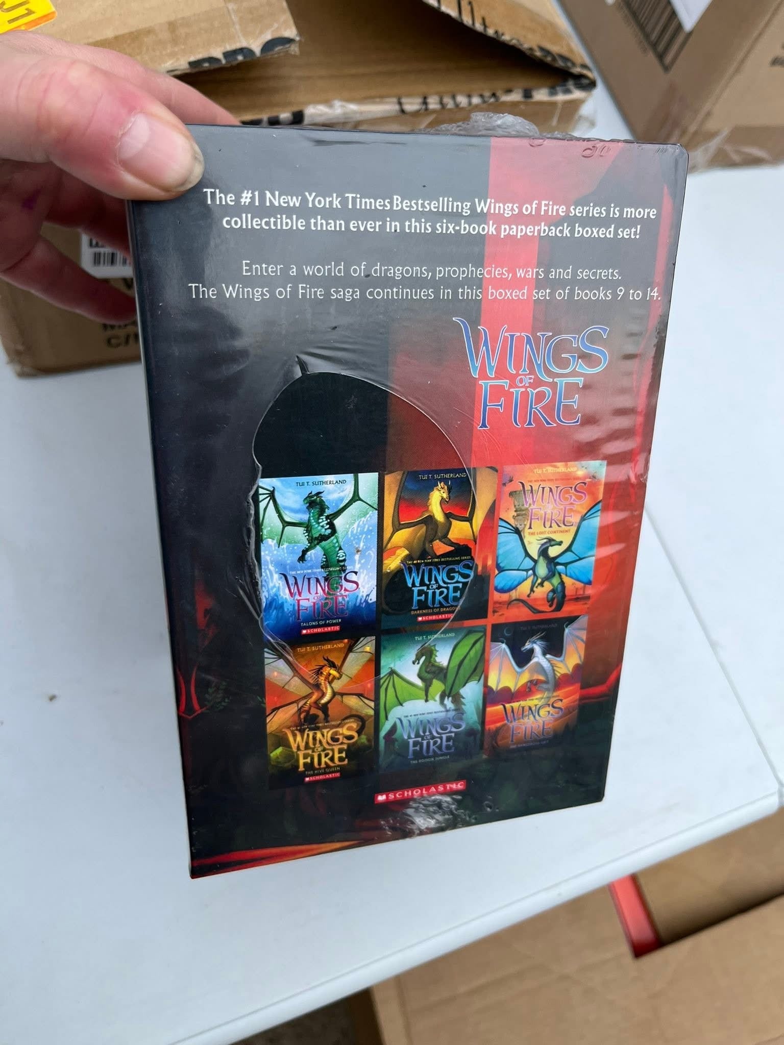 Wings of Fire Box Set #2 (Books 9 to 14)