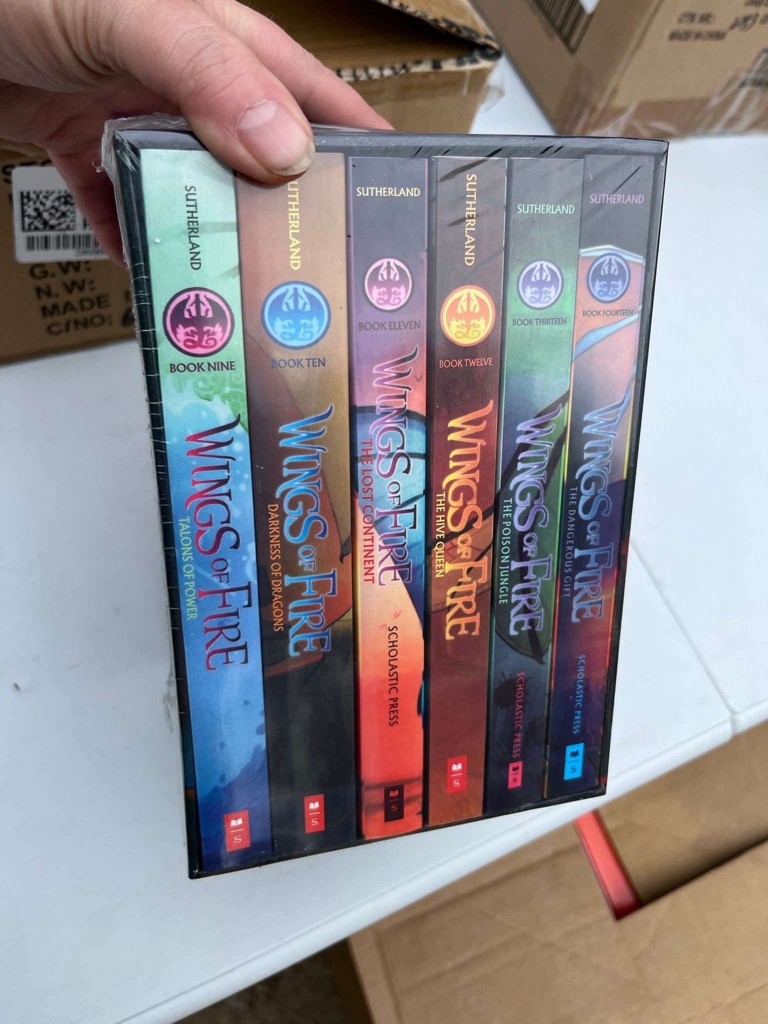 Wings of Fire Box Set #2 (Books 9 to 14)