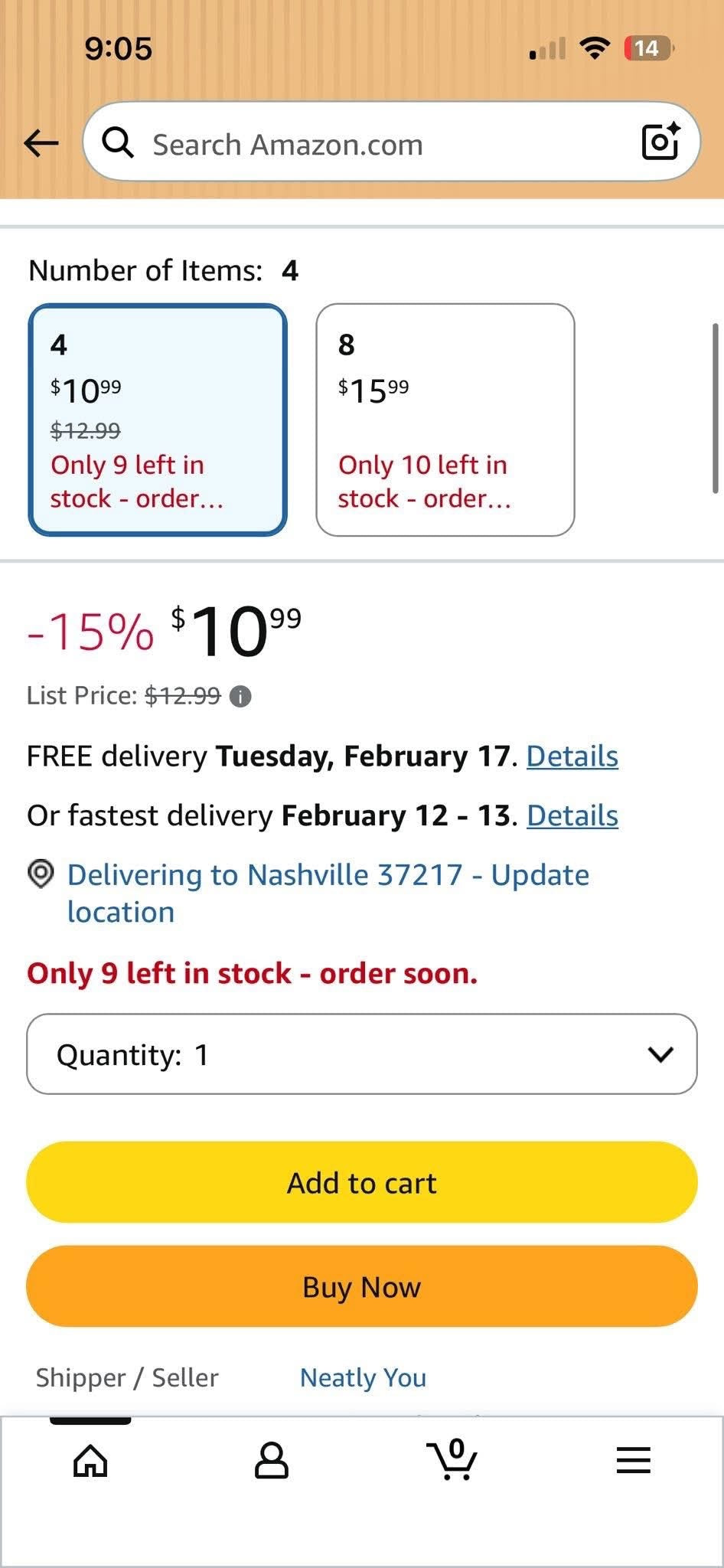 4 pack Drawer Dividers