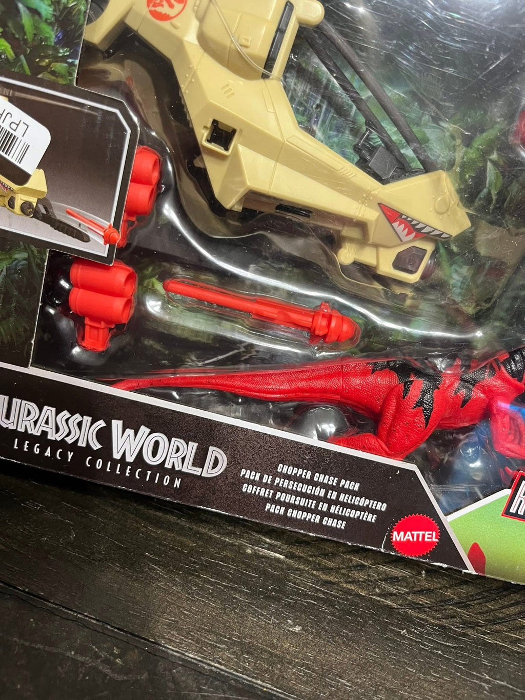 Jurassic World Legacy Collection Chopper Chase Pack