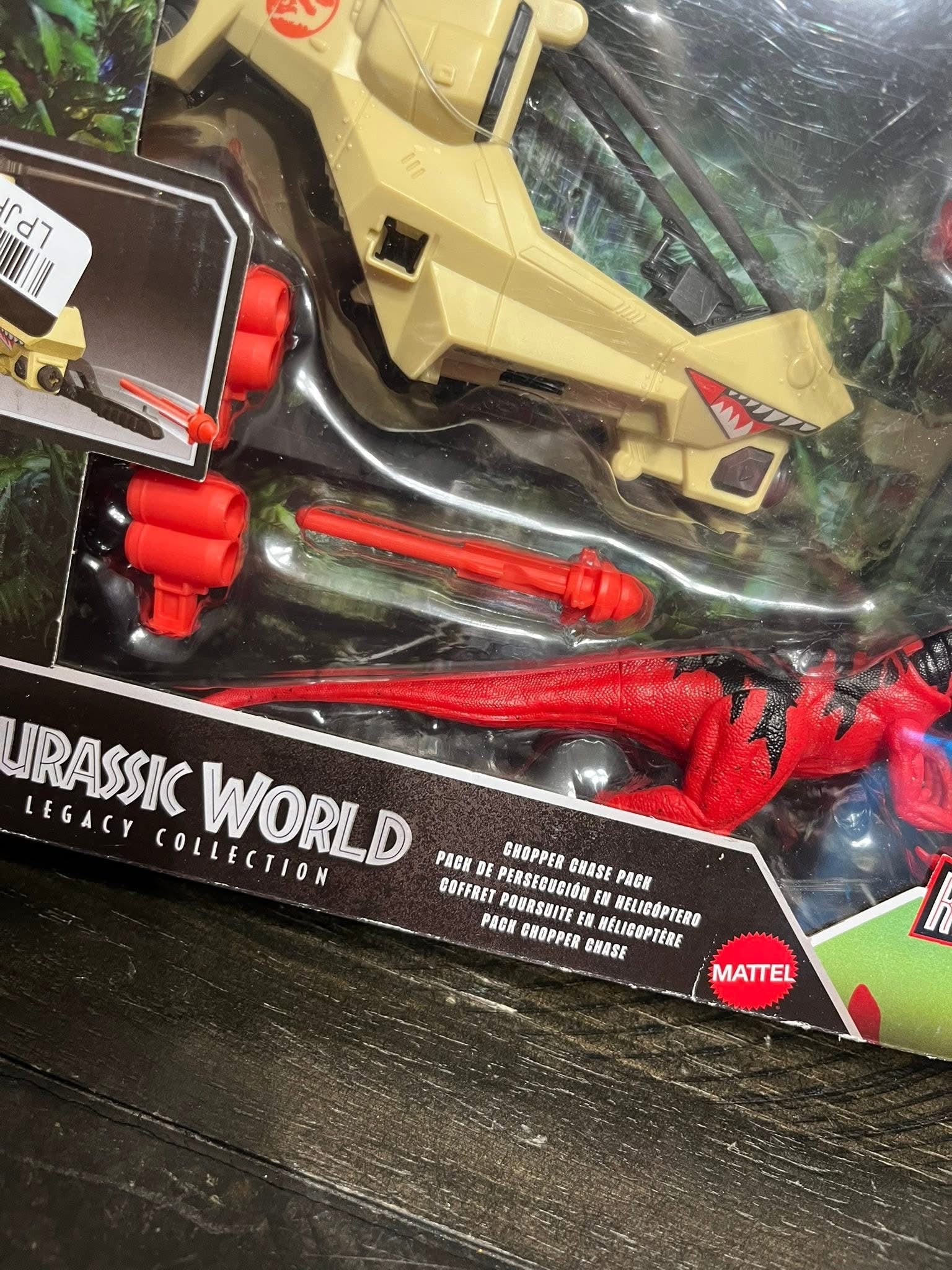 Jurassic World Legacy Collection Chopper Chase Pack