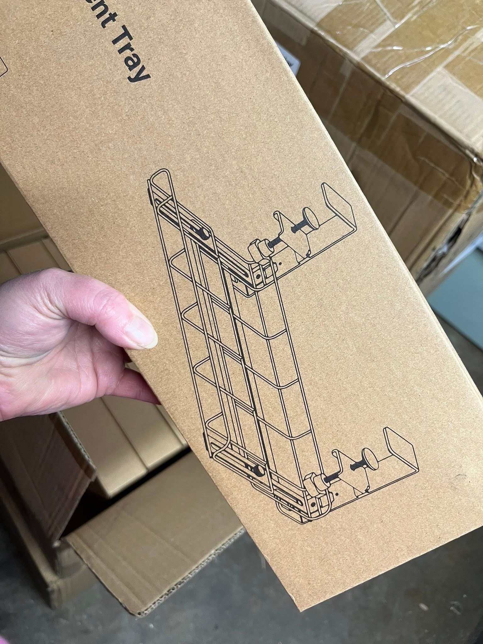 Under Desk Cable Management Tray