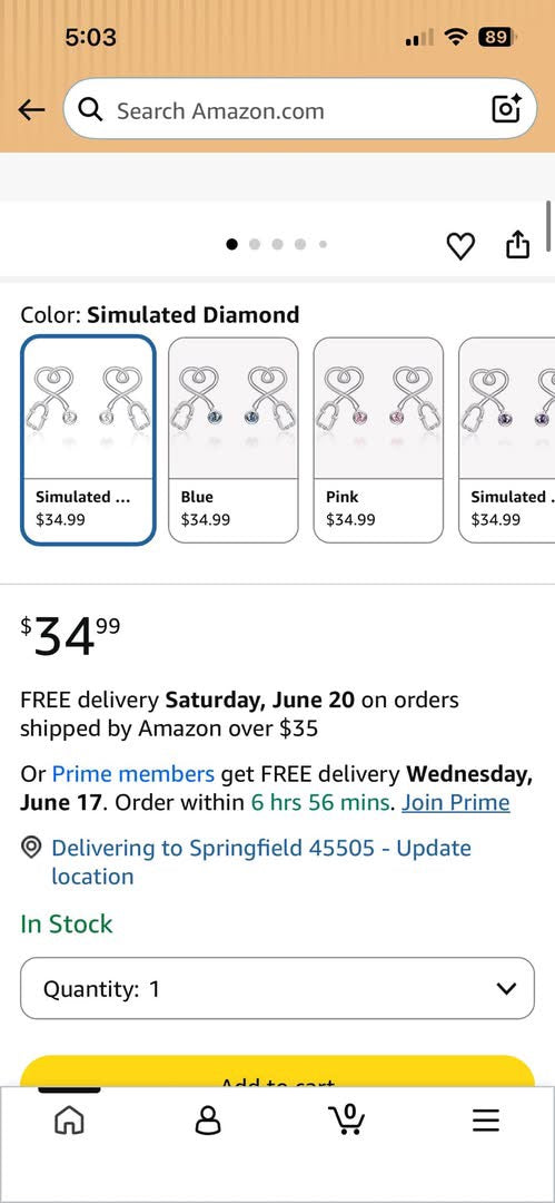 Stethoscope Earrings 925 Sterling Silver Heart Studs