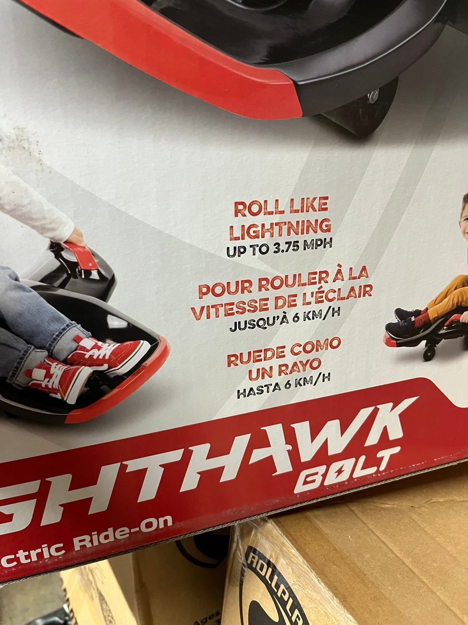 Nighthawk Electric Ride On