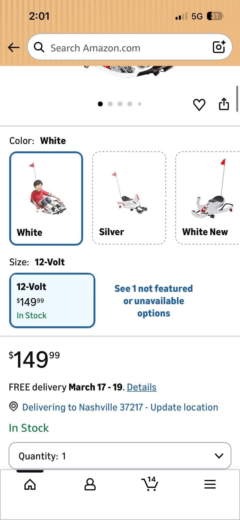 Nighthawk Electric Ride On