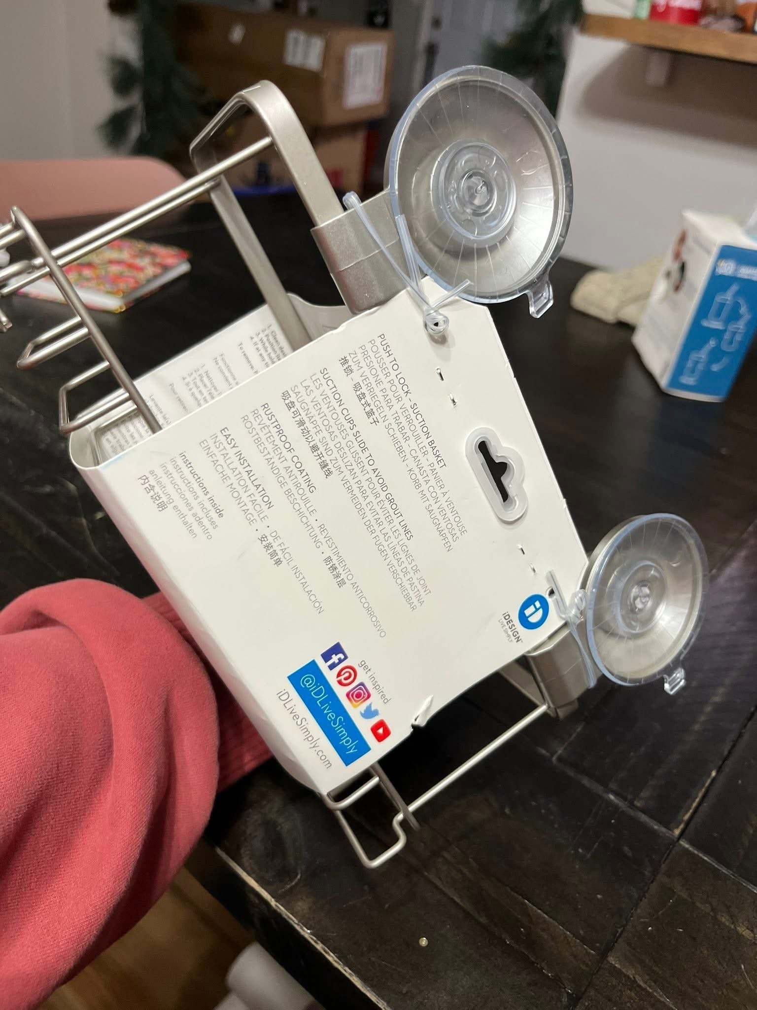 Shower Suction Basket