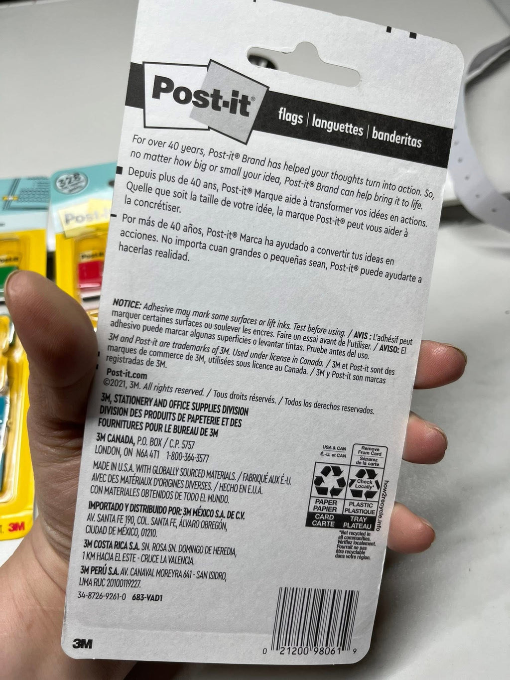 Post It Flags