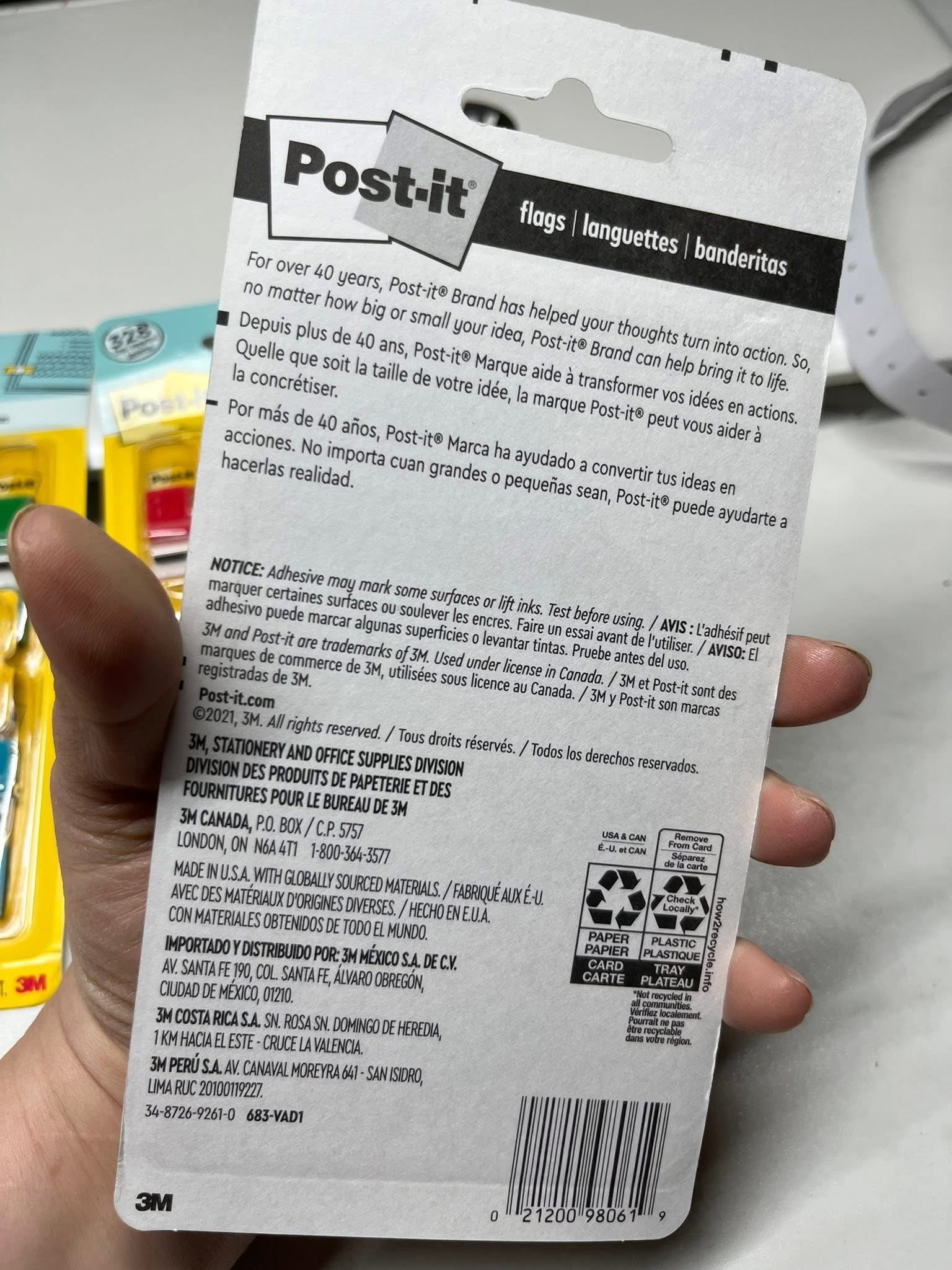 Post It Flags