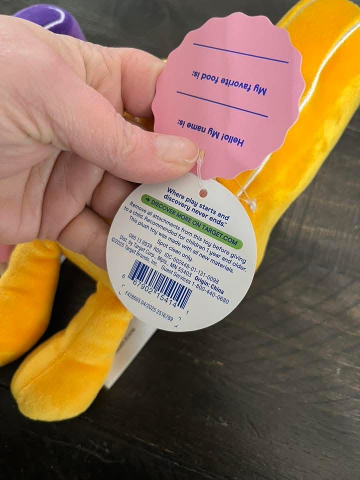 Finger plush
