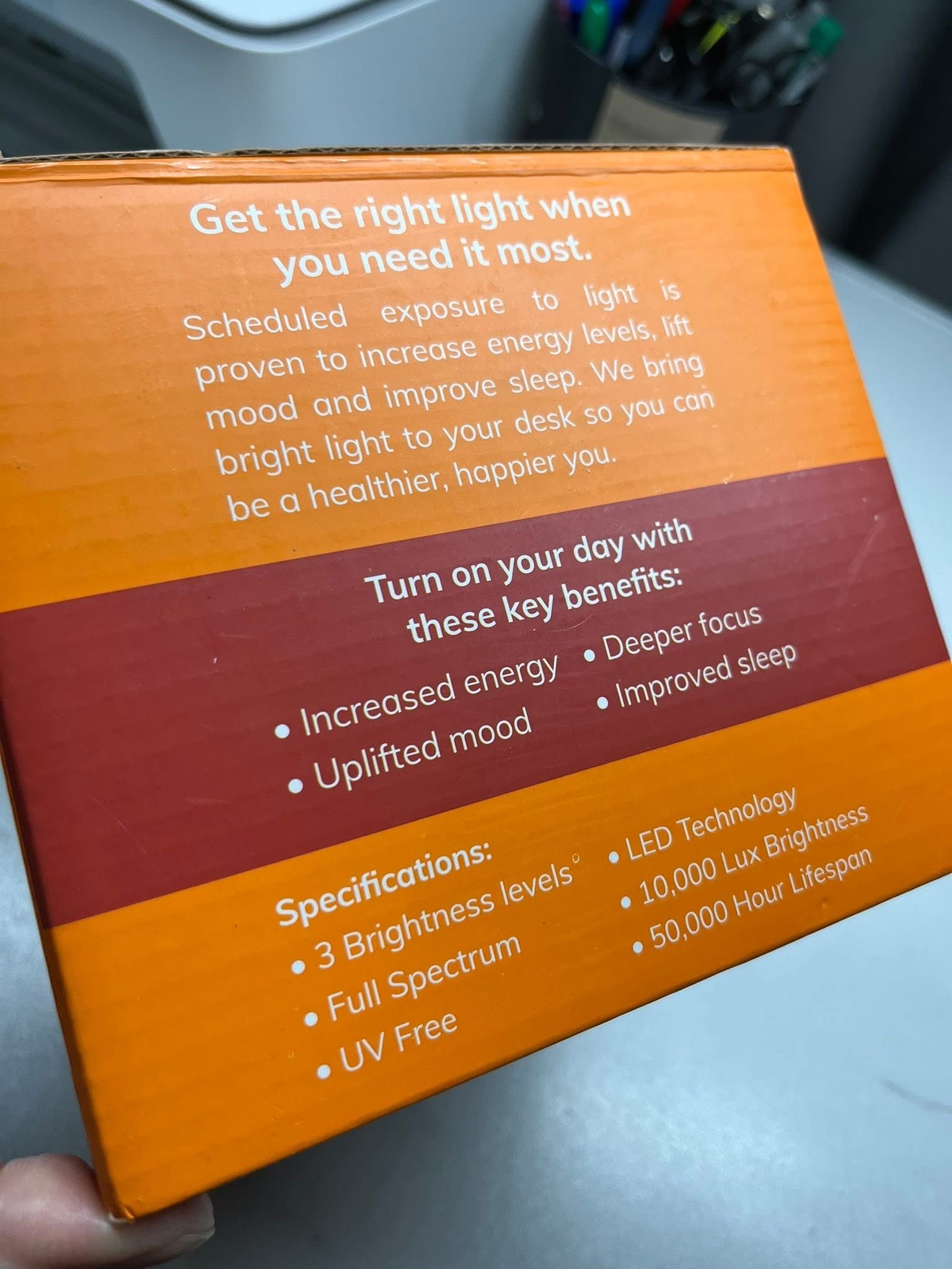 Circadian Optics Bright Light Therapy Lamp