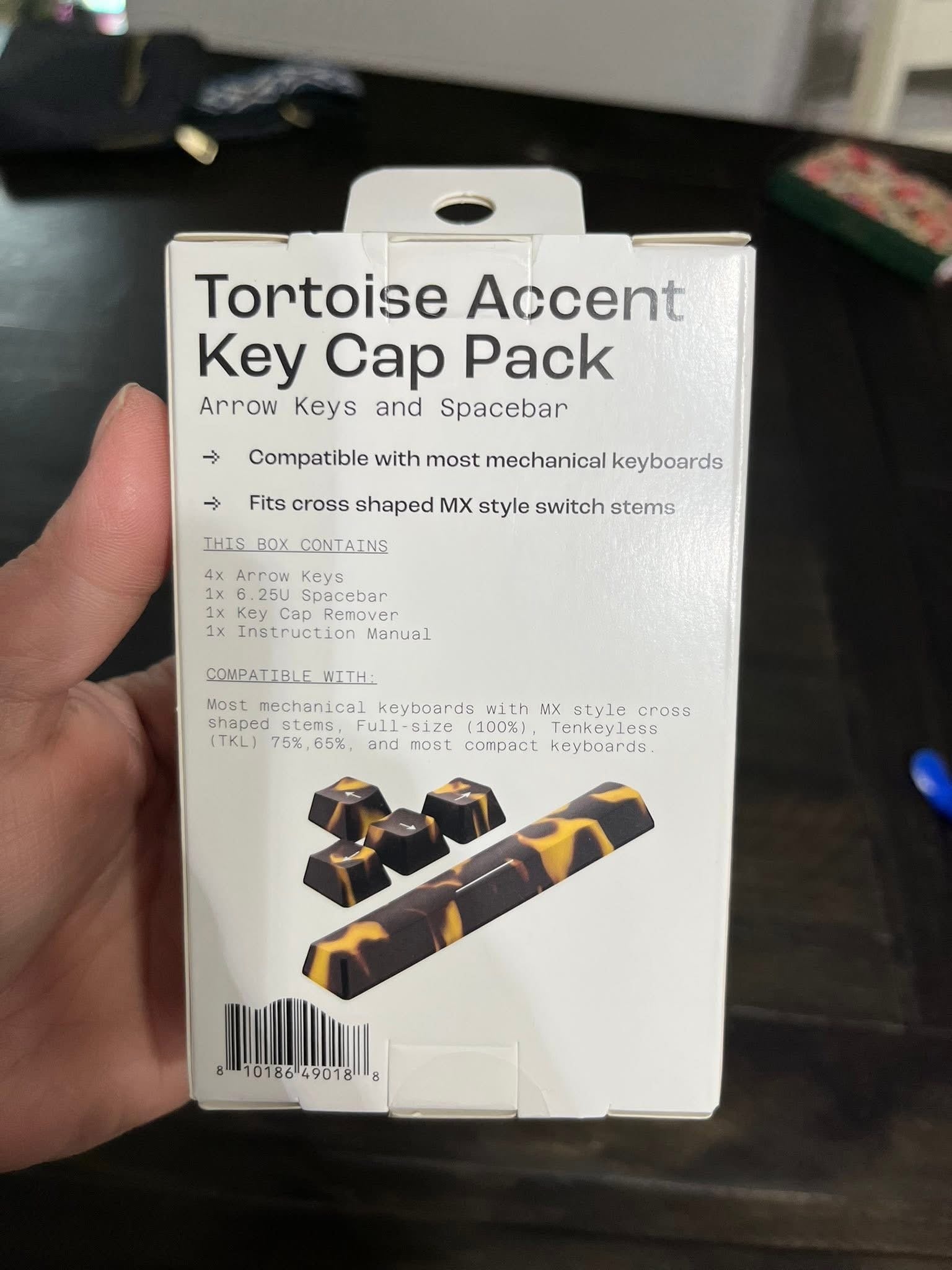 Tortoise Accent Key Cap Pack