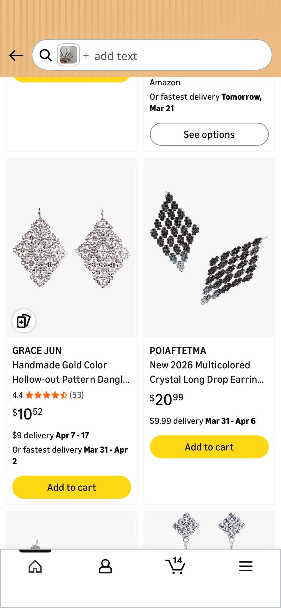 Dangle Earrings