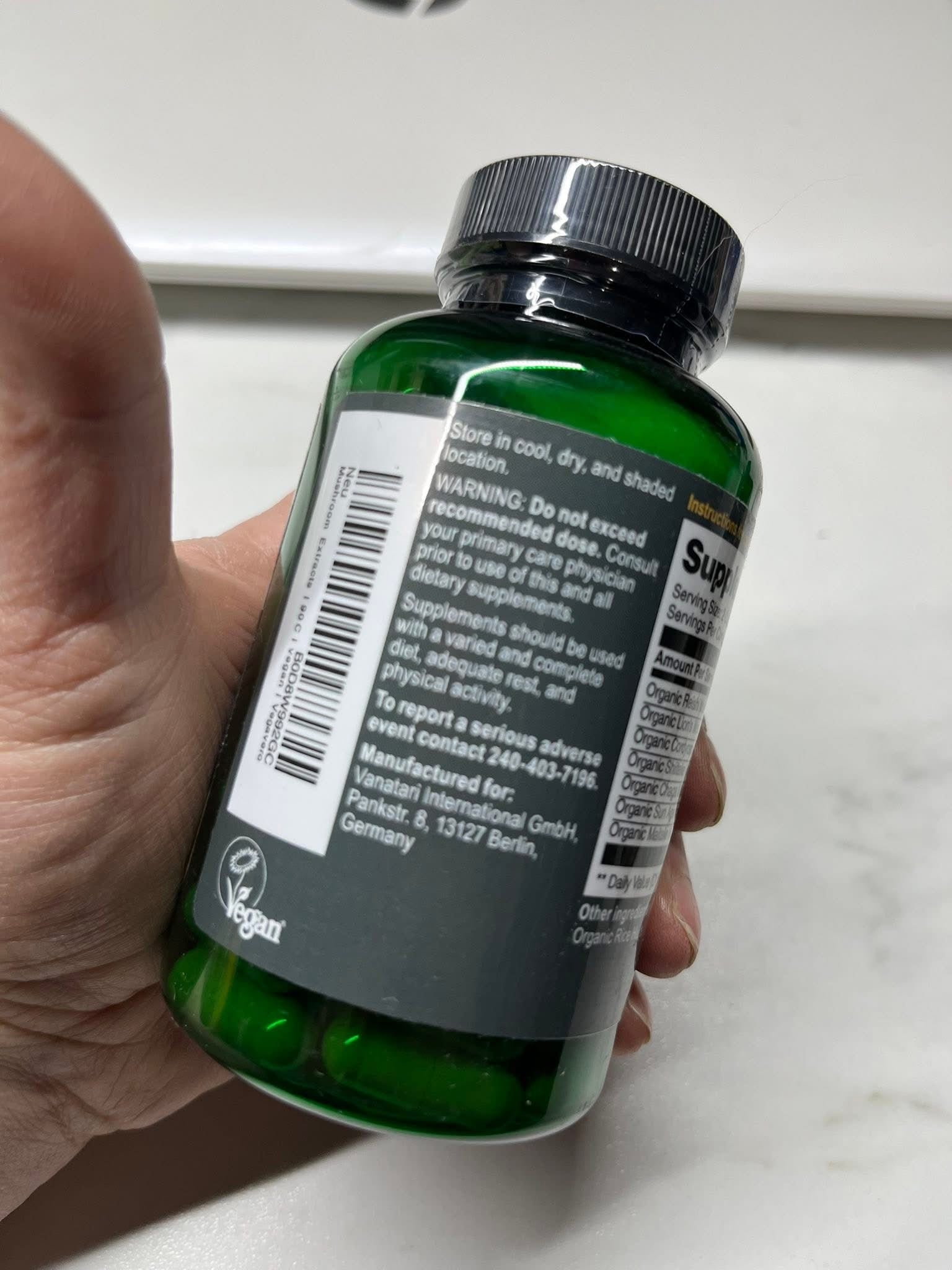 Mushroom Extracts (90 capsules)