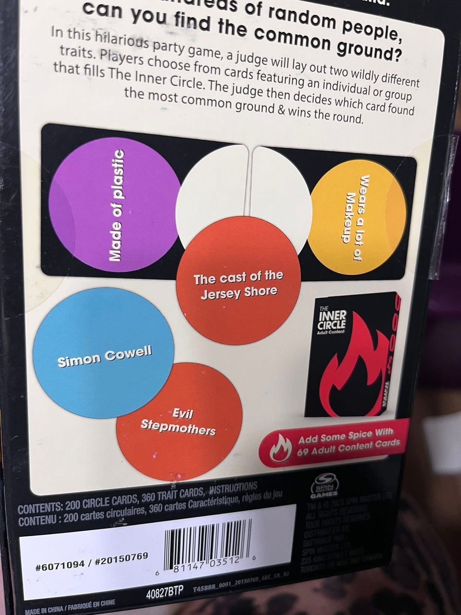 The Inner Circle Adult Game