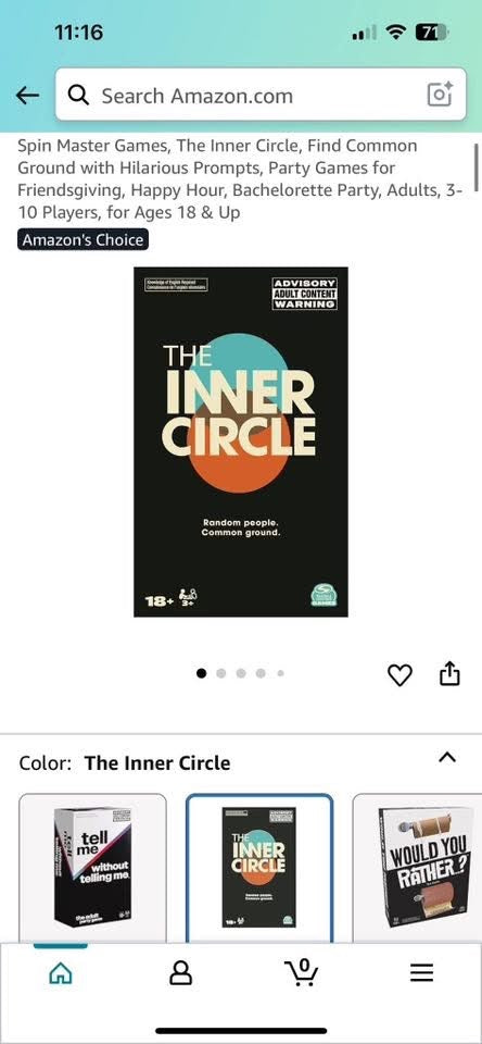The Inner Circle Adult Game